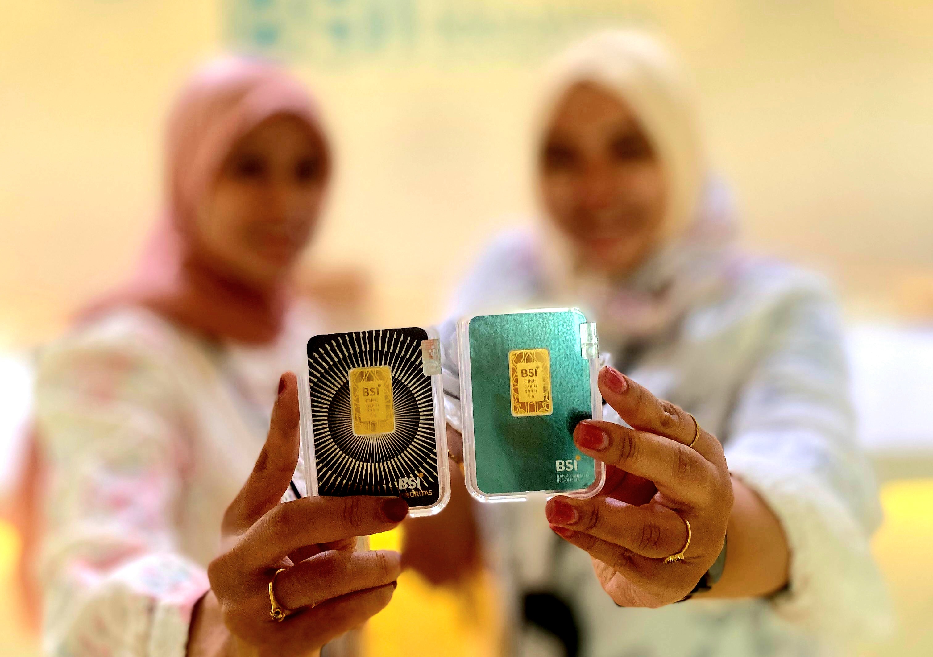 TAWARKAN EMAS: Masyarakat dapat memiliki BSI Gold melalui skema pembiayaan BSI Cicil Emas.
