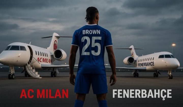 AC Milan terus ditelikung lawannya, terbaru Archie Brown dikabarkan memilih Fenerbahce.