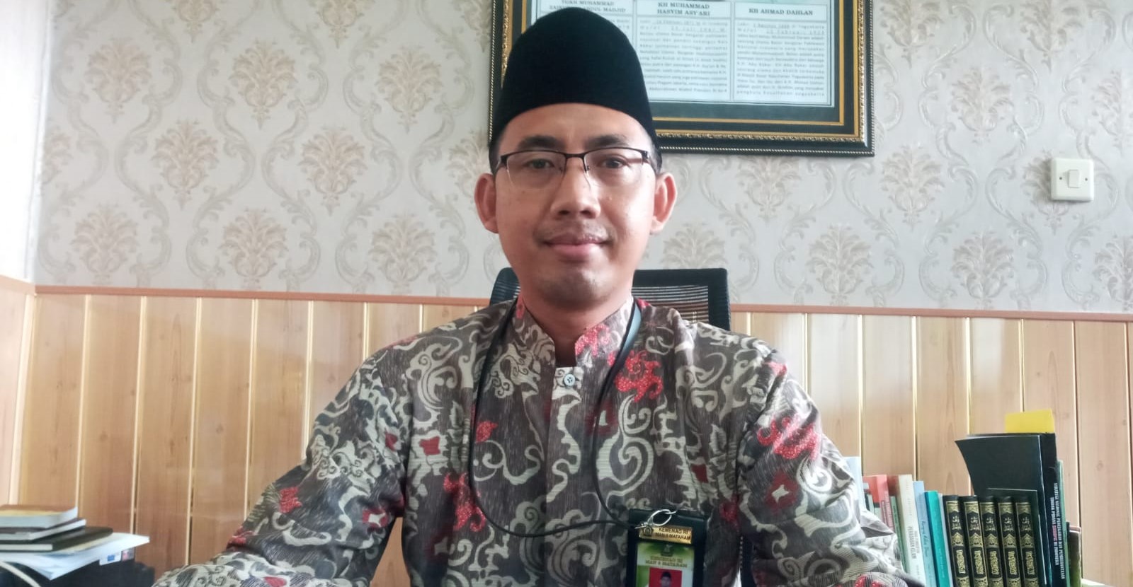 Kepala MAN 3 Mataram Lalu Mufti Sadri