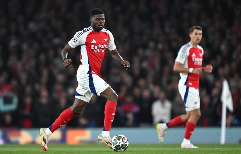 Thomas Partey menjadi salah satu pemain Arsenal yang dilepas pada bursa transfer 2025.