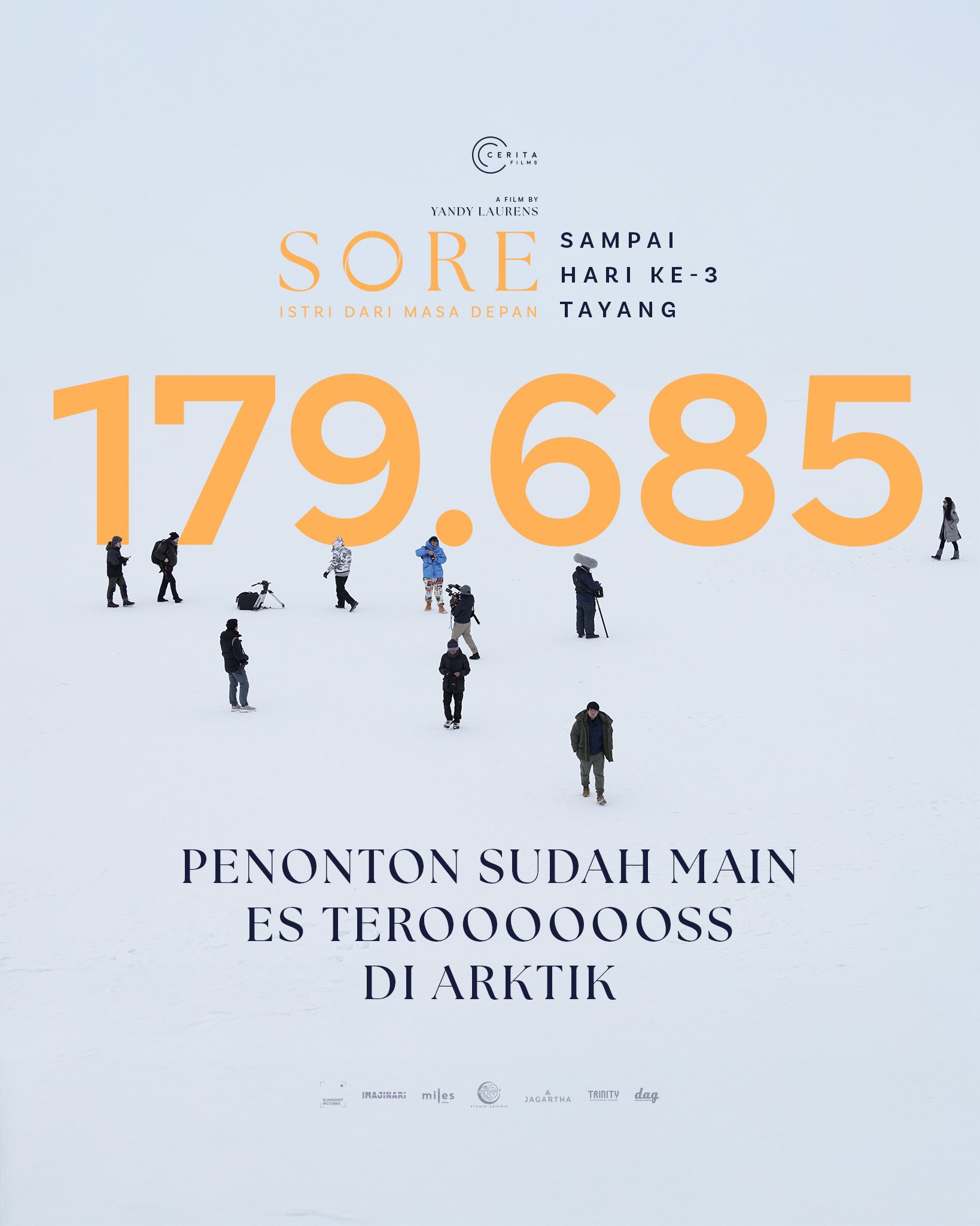 Sukses bikin bioskop penuh dan penonton tepuk tangan, Sore: Istri dari Masa Depan jadi tontonan wajib yang emosinya nempel di hati.
