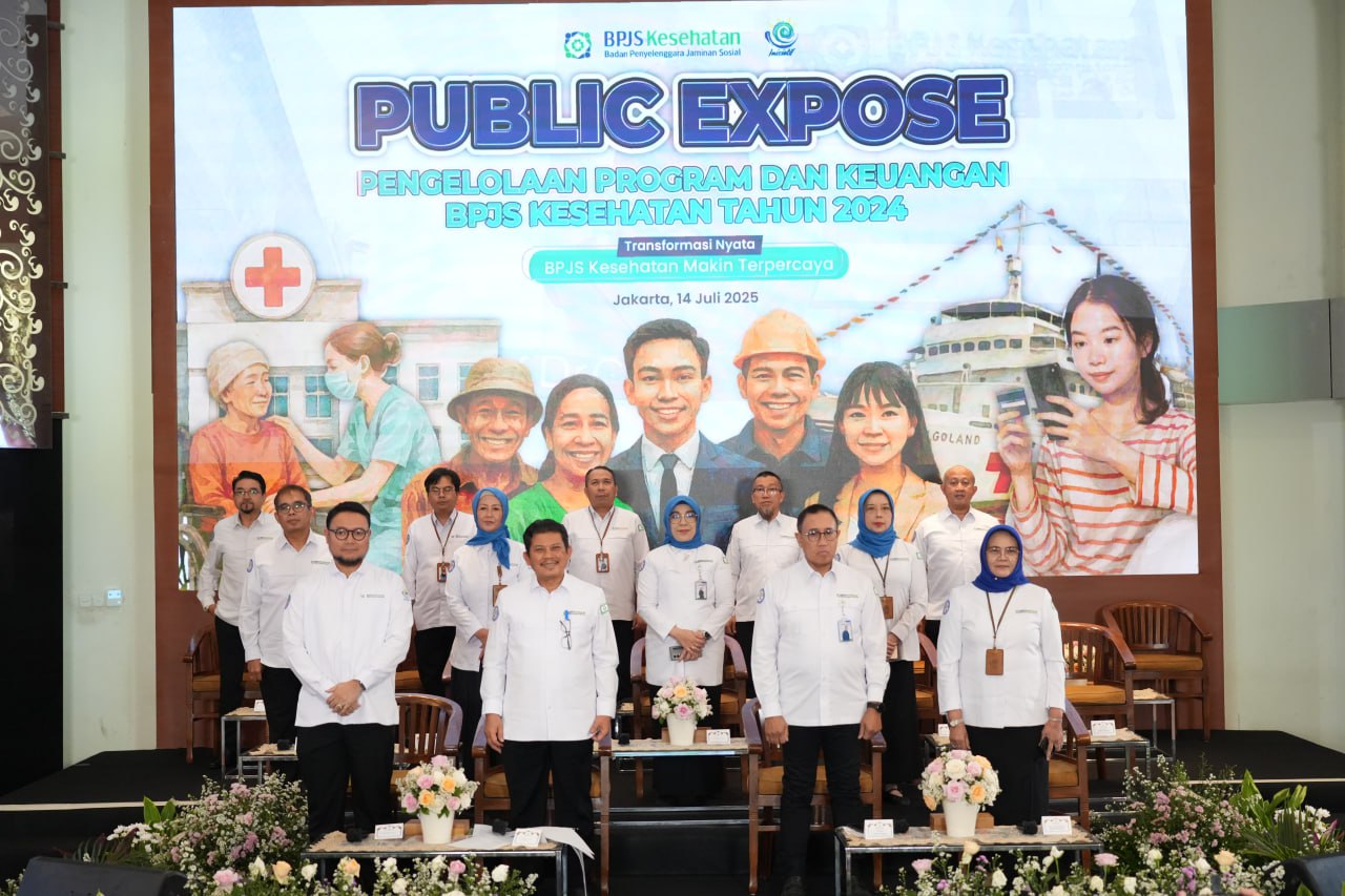 Publik exspo Pengelolaan program dan Keuangan BPJS Kesehatan 2024.