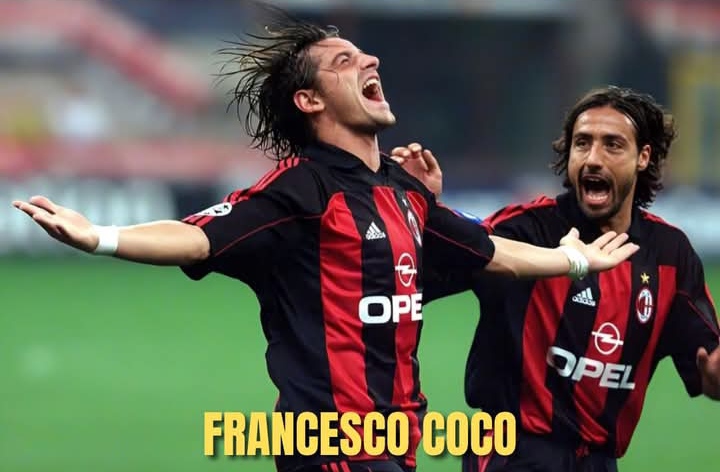 Francesco Coco, eks pemain AC Milan yang dijual ke Inter Milan, namun gagal bersinar di sana.