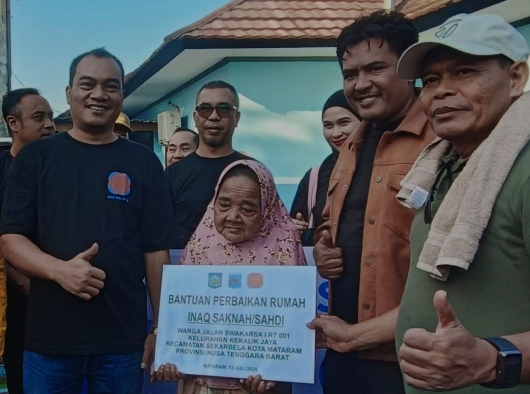 Empat Rumah Akan Dibedah REI NTB Sebagai Wujud Nyata Solidaritas Pengembang Properti untuk Korban Banjir Mataram