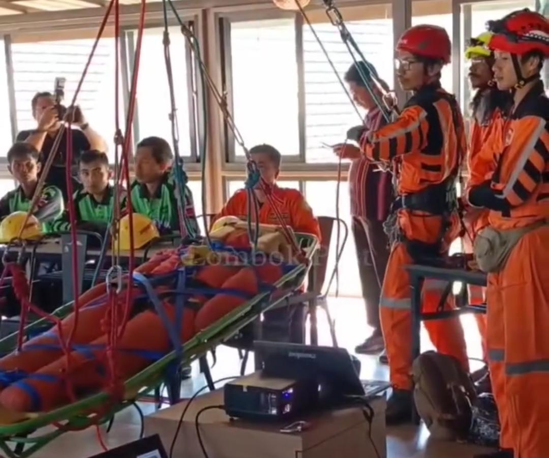 Pemprov NTB bersama Pemerintah Kabupaten Lombok Timur, Balai TNGR, serta melibatkan pihak swasta, menggelar kegiatan pelatihan vertical rescue 16 -20 Juli 2025 bagi guide dan porter.