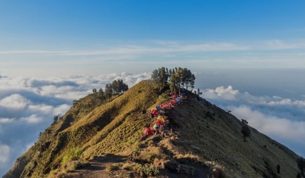 Pendakian Gunung Rinjani ditutup