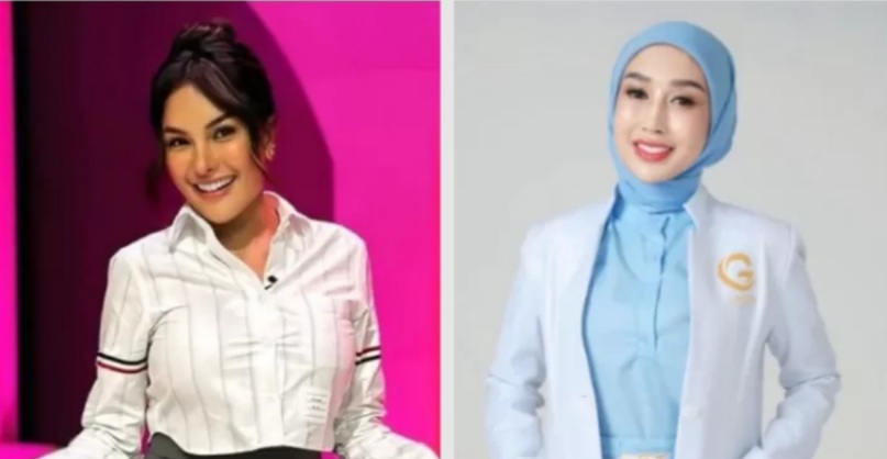 Nikita Mirzani dan Reza Gladys yang sedang berseteru di Pengadilan Negeri Jakarta Selatan (PN Jaksel).