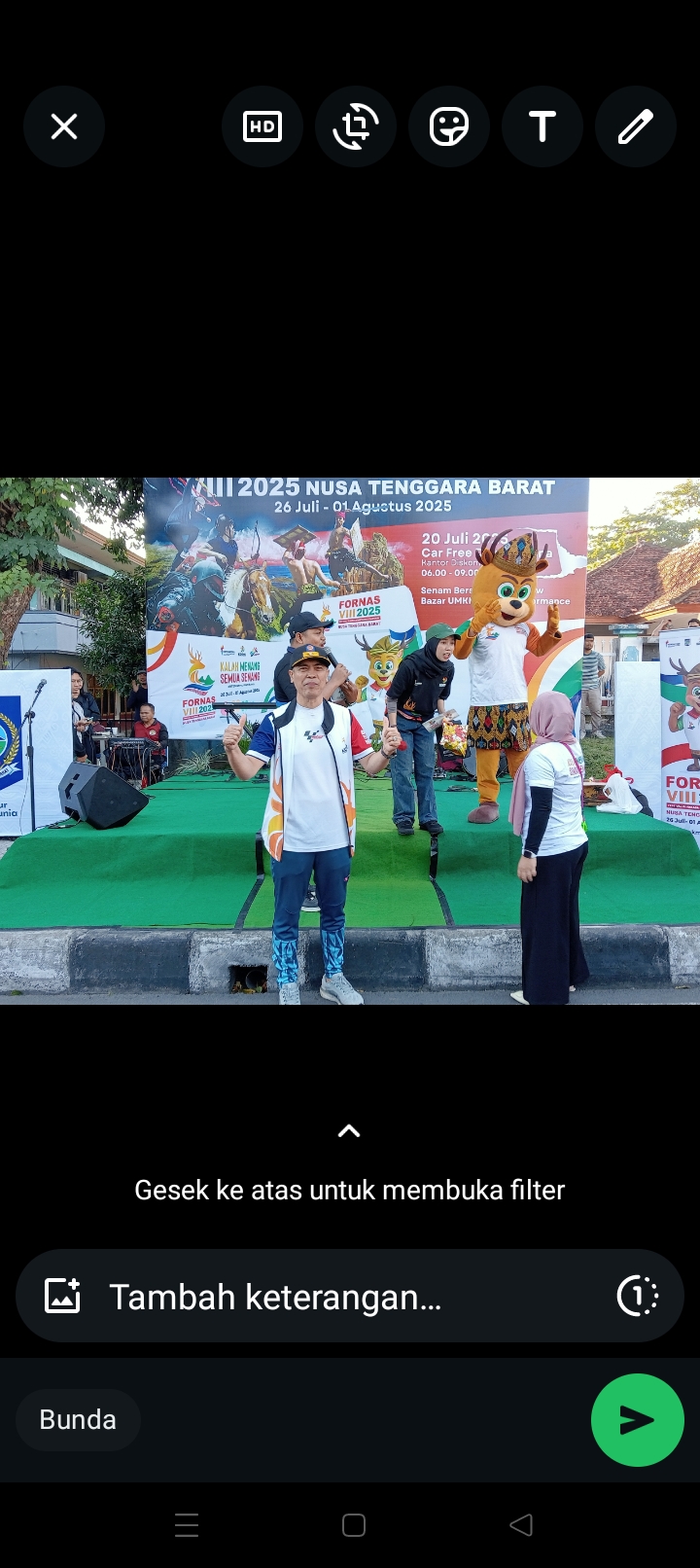 Diskominfotik NTB gelar Gebyar FORNAS VIII 2025, ajak masyarakat ikut berperan aktif meciptakan event yang sukses dan spektakuler.