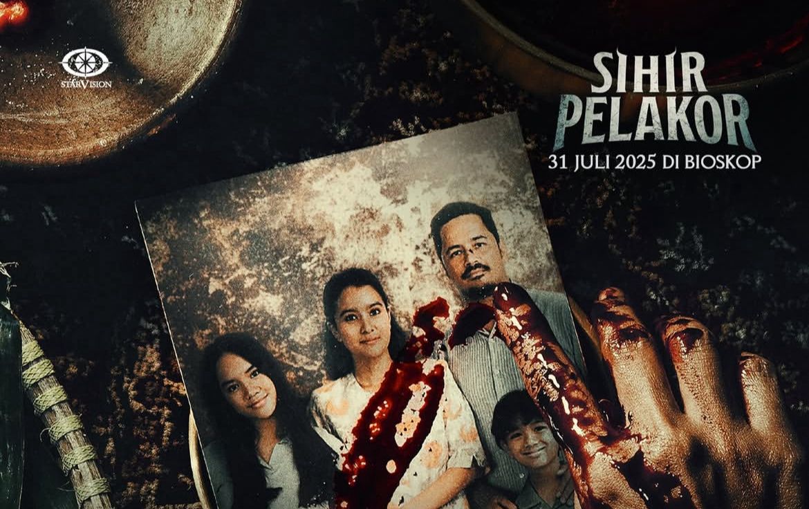 Dari kisah nyata yang viral, film horor terbaru berjudul sihir pelakor segera tayang di bioskop mulai 31 juli 2025