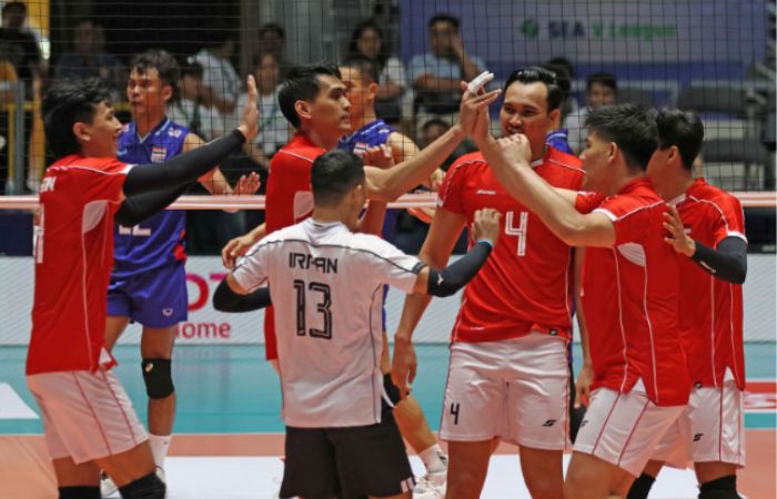 Timnas Voli Putra Indonesia juara Leag 2 SEA V League 2025 usai kalahkan Thailand