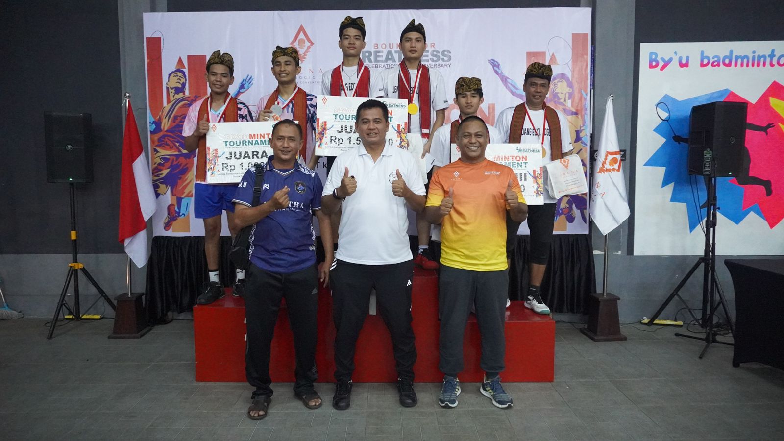 HIDUP SEHAT: Hotel Aruna Senggigi Resort & Convention, Lombok, menggelar turnamen bulutangkis bertajuk Aruna Cup  Goodminton 2025.