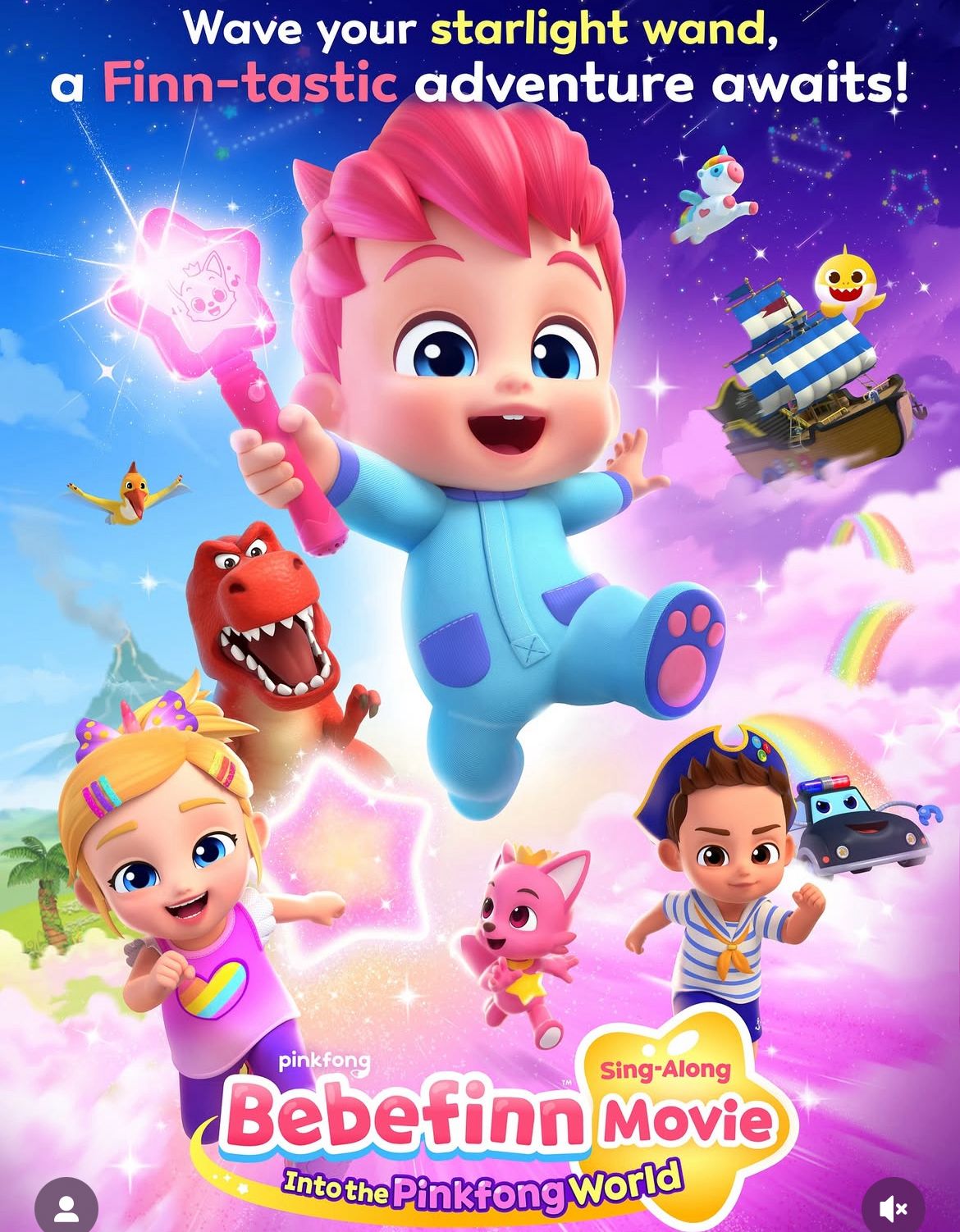 Poster film bebefinn the movie
