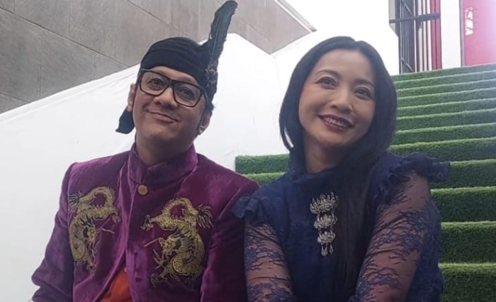 DUKUN KOCAK: Andre Taulany dan Hesti Purwadinata menjelaskan bahwa karakter mereka di Comic 8: Tumbal Sulam punya kesaktian. Comic 8: Tumbal Sulam direncanakan tayang akhir tahun ini