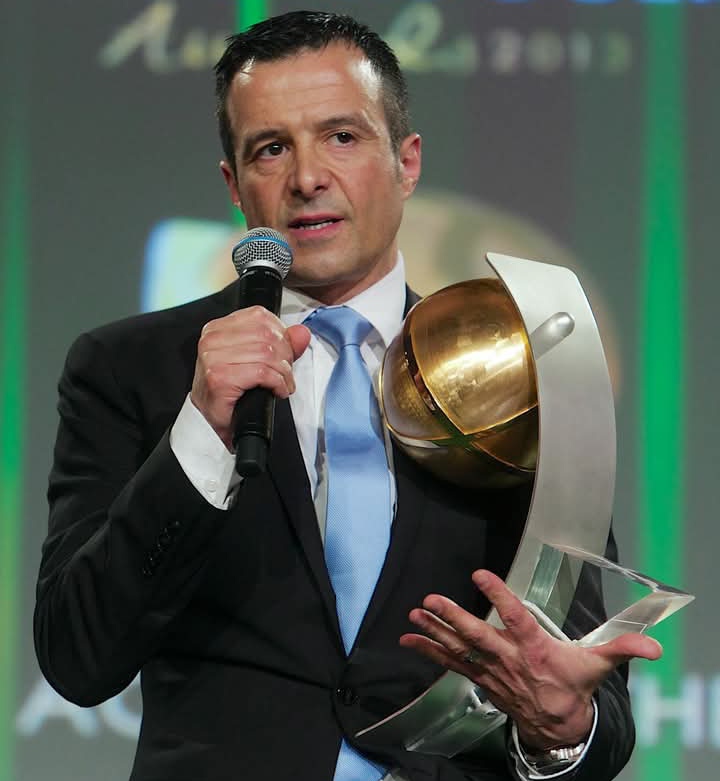 Jorge Mendes, agen Pervis Estupinan yang memuluskan kepindahannya ke AC Milan dengan harga terjangkau.