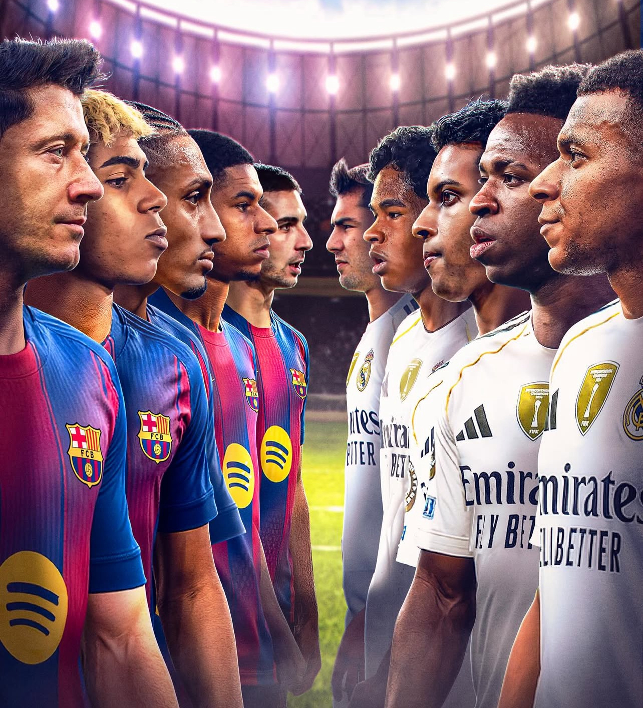 El Classico akan kembali memanas dengan bentrokan dua pelatih berkarakter offensif. (Instagram 433)