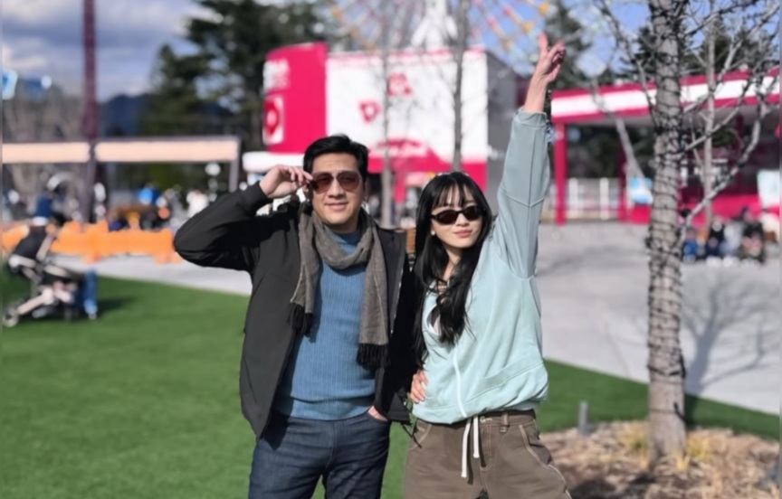 Hesti Purwadinata dan Andre Taulany menjadi sepasang suami istri di Film Comic 8 : Tumbal Sulam.