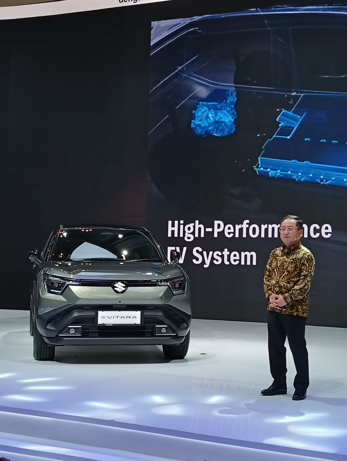 Booth Suzuki kini menjadi lebih luas hingga 2.000 meter persegi untuk menambah kenyamanan kehadiran para pengunjung.
