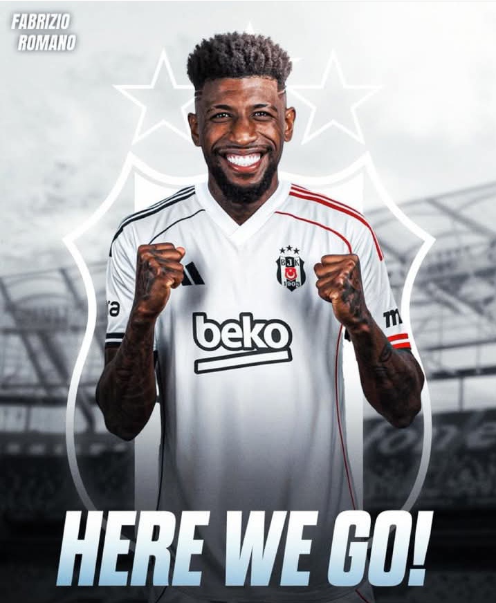 Here we go yang diumumkan pundit Fabrizio Romano terkait pemain AC Milan ke Besiktas Emerson Royal batal.