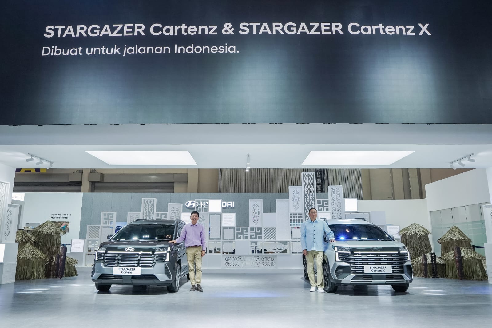 PT Hyundai Motors Indonesia (HMID) hari ini mengadakan peluncuran world premiere untuk STARGAZER Cartenz dan STARGAZER Cartenz X dalam ajang GAIKINDO Indonesia International Auto Show (GIIAS) 2025.