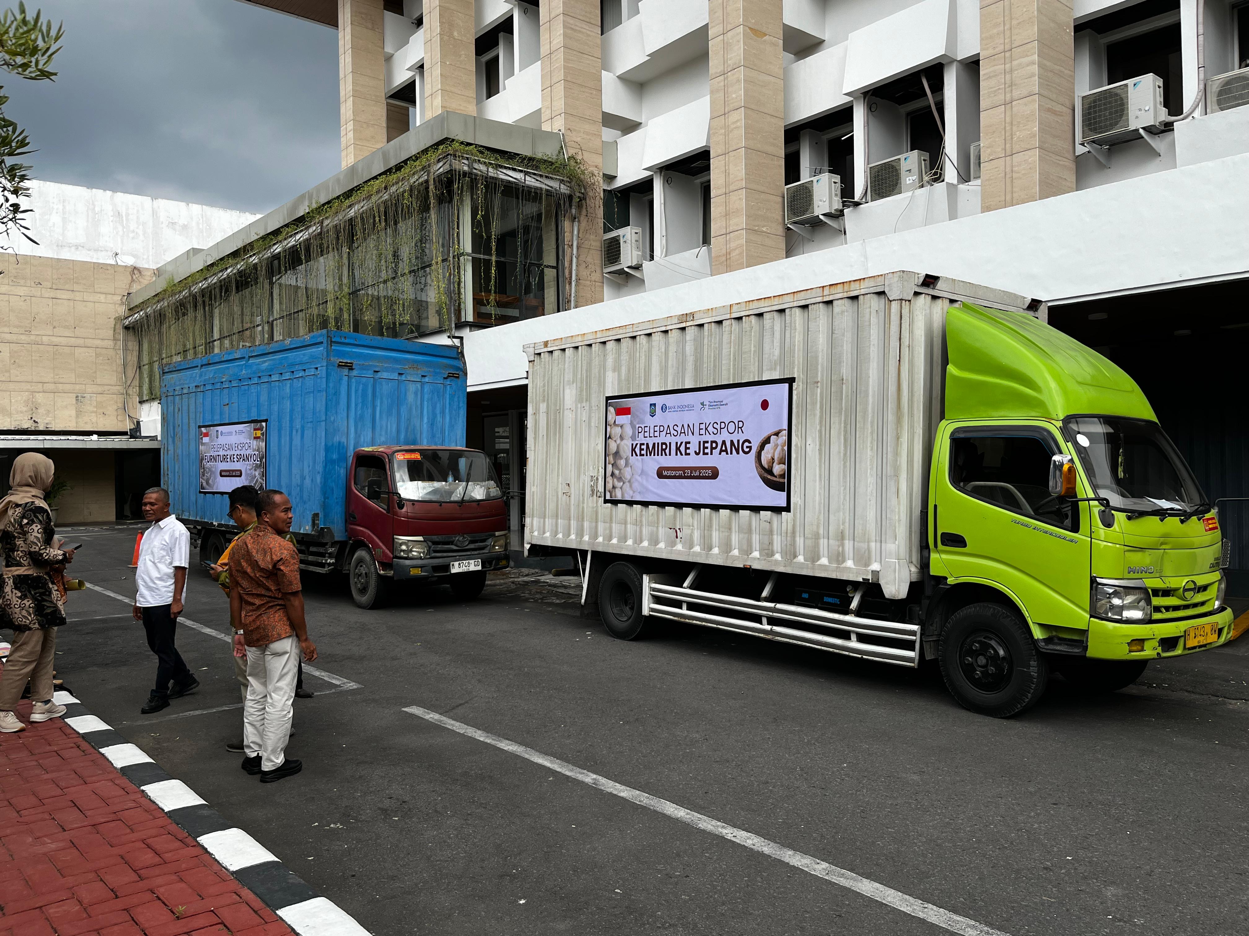 Bank Indonesia NTB lepas ekspor komoditas unggulan ke empat negara