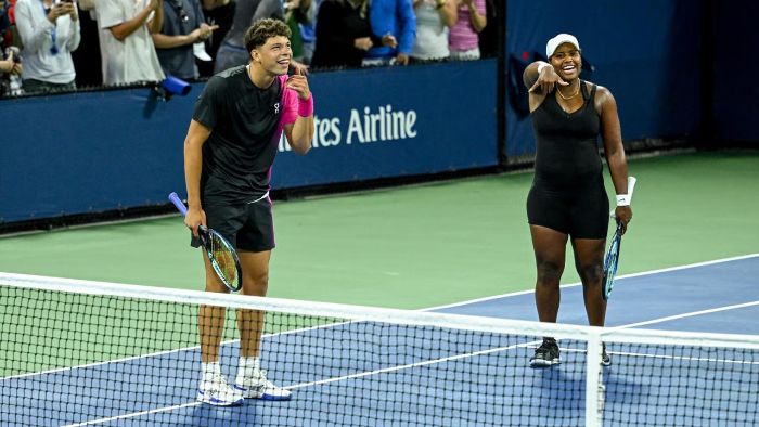 Ben Shelton dan Taylor Townsend siap kembali beraksi di Ganda Campuran AS Terbuka 2025 setelah sukses di semifinal 2023.