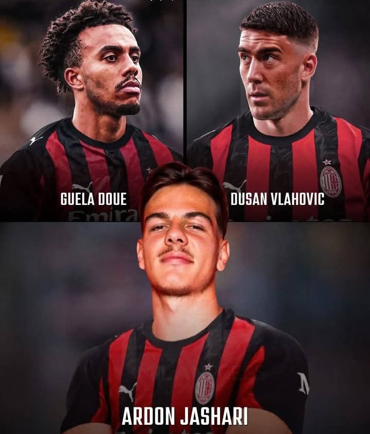 Inilah tiga buruan utama AC Milan, termasuk Dusan Vlahovic untuk posisi striker.