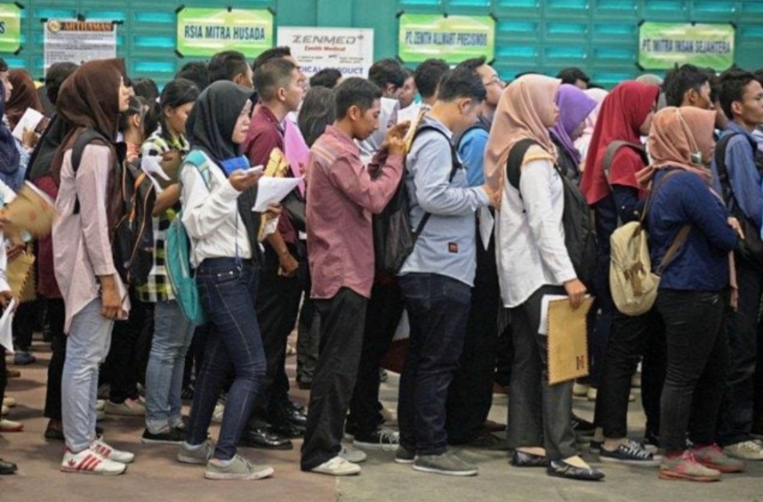 Ilustrasi angka pengangguran di Indonesia masih terbilang tinggi, walau pun sudah menyandang gelar sarjana.