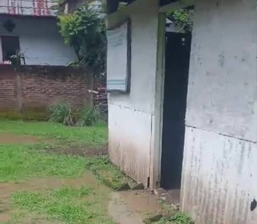 JADI TEMUAN KEMENDIKBUDRISTEK: Bangunan SLB Bukit Bintang yang berlokasi di Kecamatan Ambalawi, Kabupaten Bima.