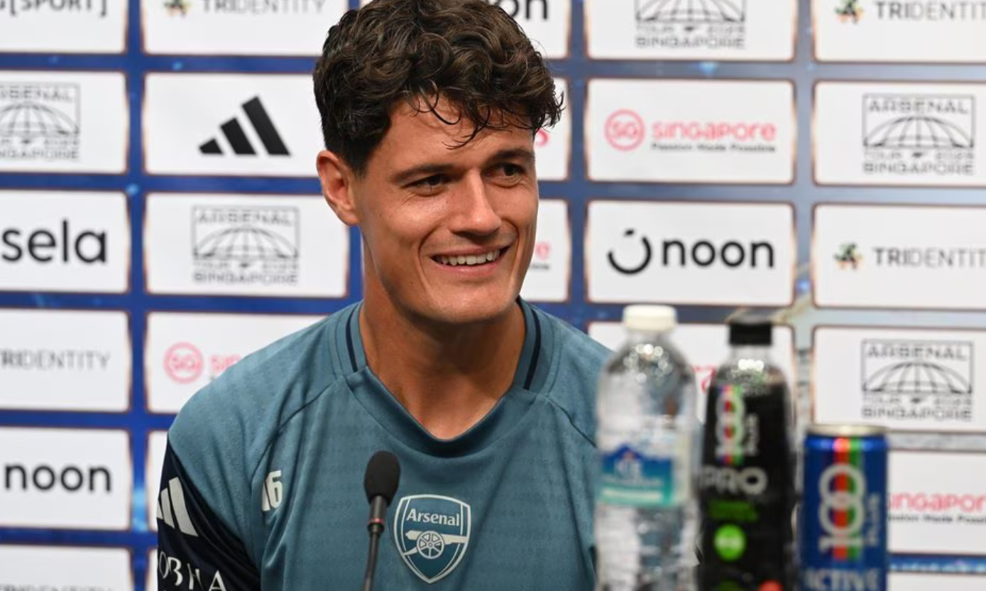 Gelandang Arsenal Christian Norgaard diprediksi menjadi salah satu pemain yang akan dilego di bursa transfer mendatang. (ARSENAL.COM)
