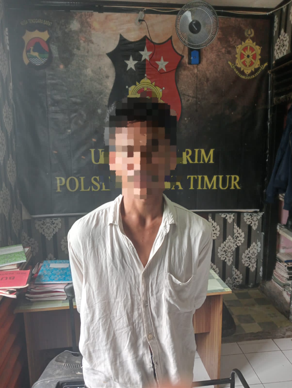 Polres Lombok Tengah amankan pria dengan curat mesin air di Praya Timur