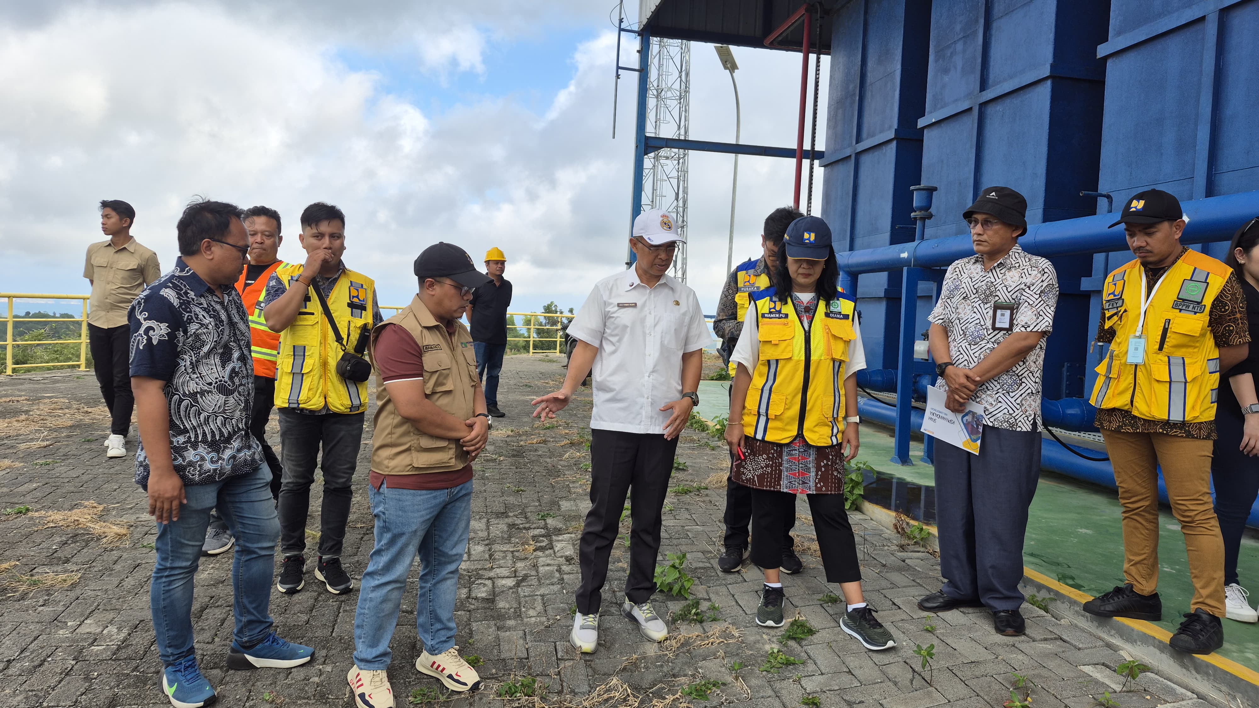 Hingga kini, pemkab Loteng belum serahterimakan SPAM Mandalika kepada PDAM Tiara Loteng selaku operator