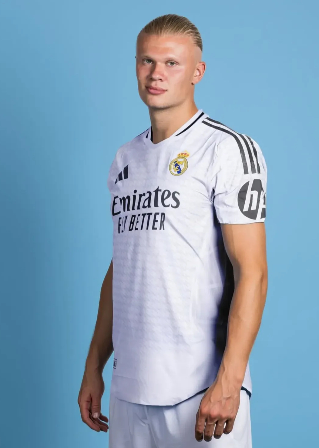 Ilustrasi Halland ke Real Madrid jika gagal mencapai kesepakatan dengan Vinicius Junior. (Instagram Bolamagz.id)
