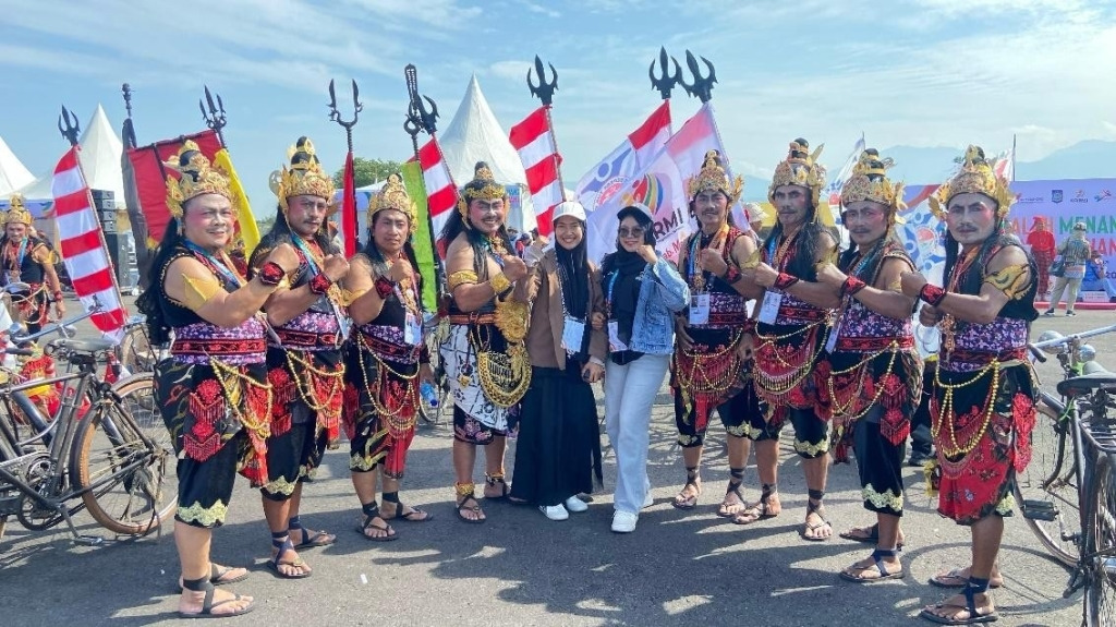 KOSTI saat hadir memeriahkan FORNAS VIII 2025 di NTB