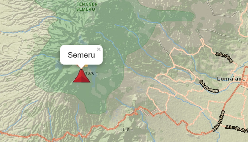 Gunung Berapi Indonesia di Tahun 2025, Semeru Paling Aktif dengan Ribuan Letusan!