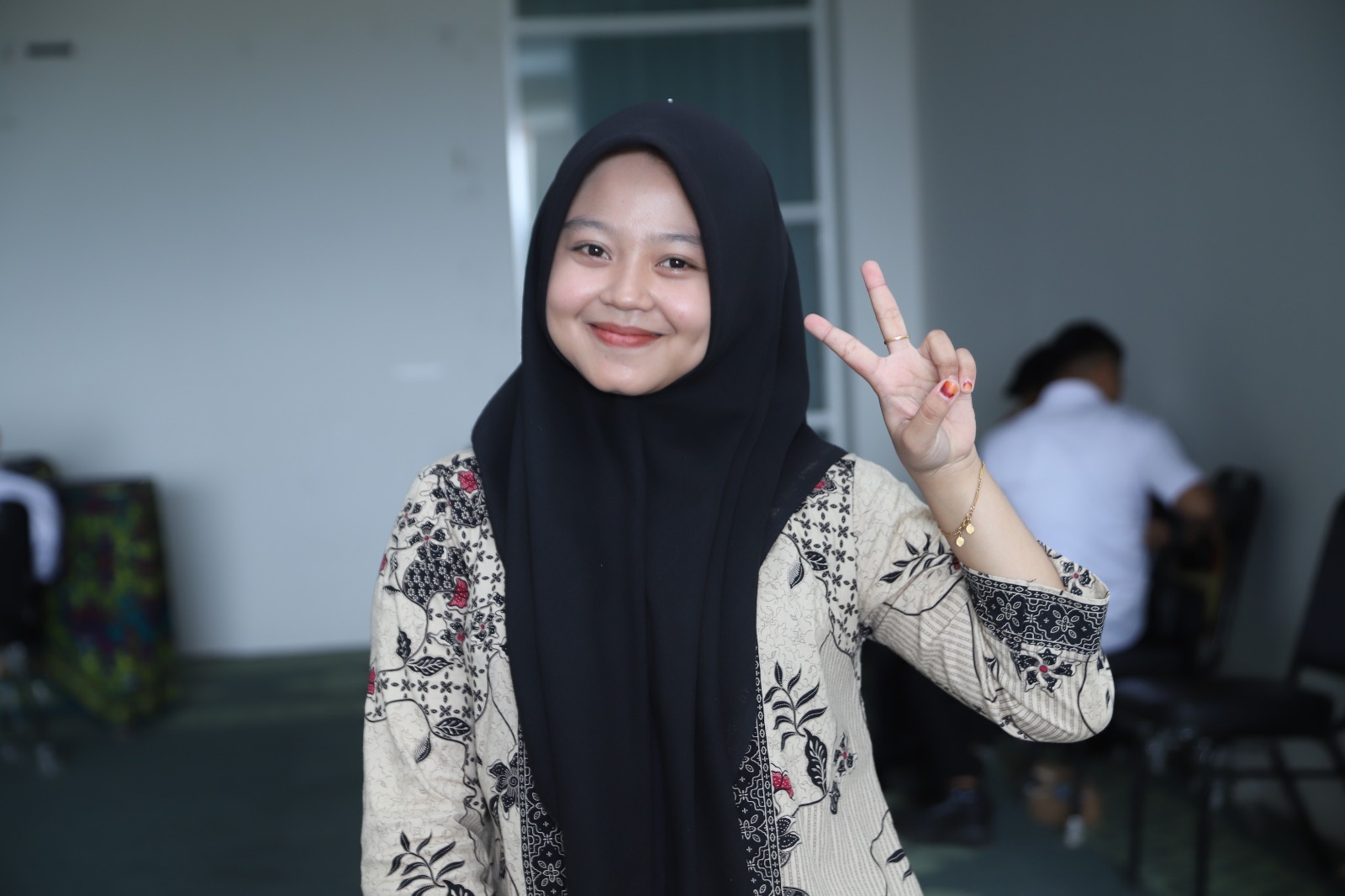 Hurmayanti menjadi anggota paduan suara saat HUT Kemerdekaan RI ke-80 di Istana Merdeka