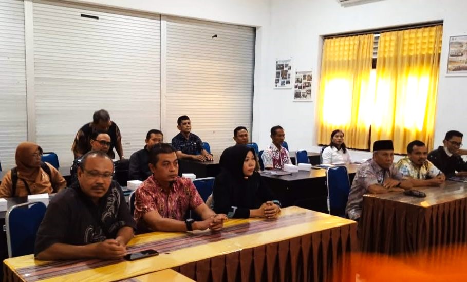 Suasana kegiatan sosialisasi akses keuangan yang digelar DKUKM NTB dan LPDB Kemenkop dan UKM RI, Kamis (31/7).