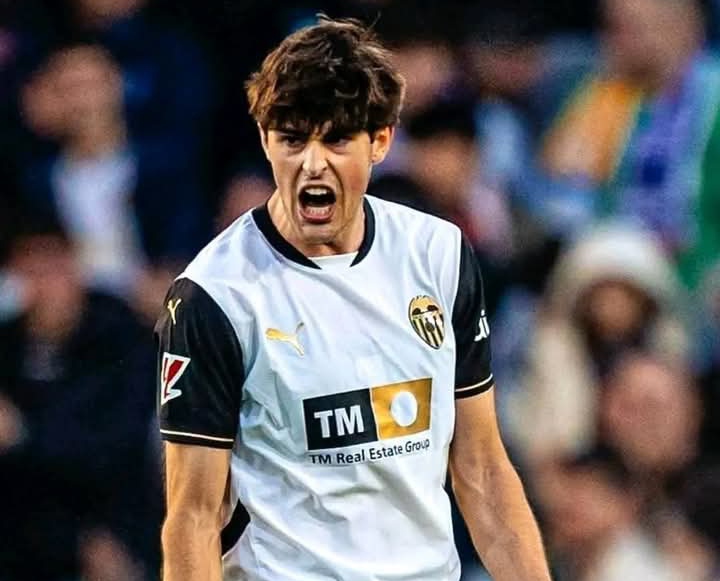 Javi Guerra, pemain Valencia yang diincar AC Milan sebagai pengganti Ardon Jashari.