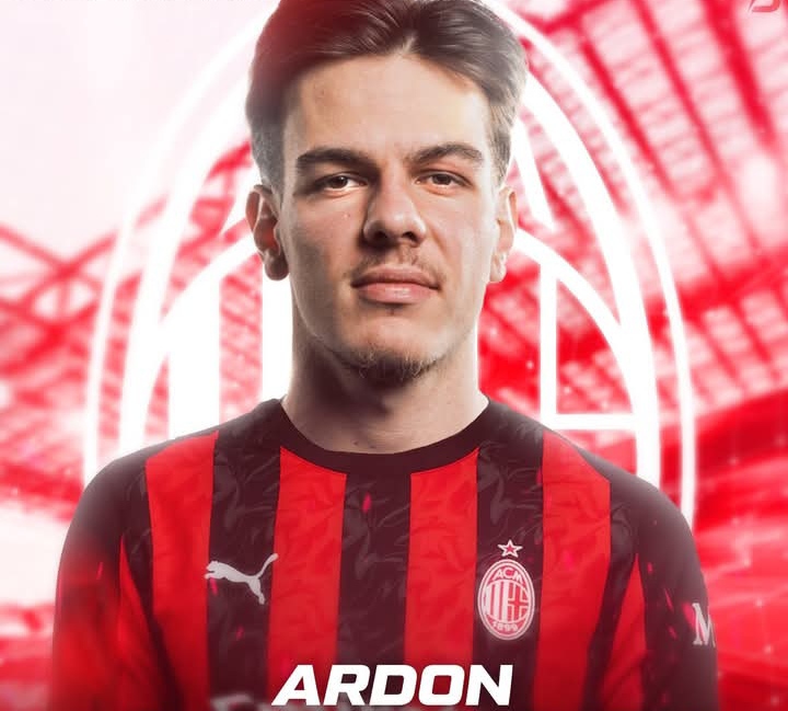 Ardon Jashari, yang akhirnya pindah dari Club Brugge ke AC Milan. 