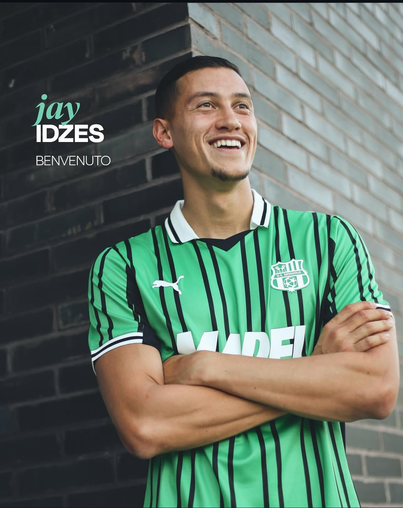 Akun resmi Instagram Sassuolo baru saja mengumumkan Jay Idzes sebagai pemain barunya.