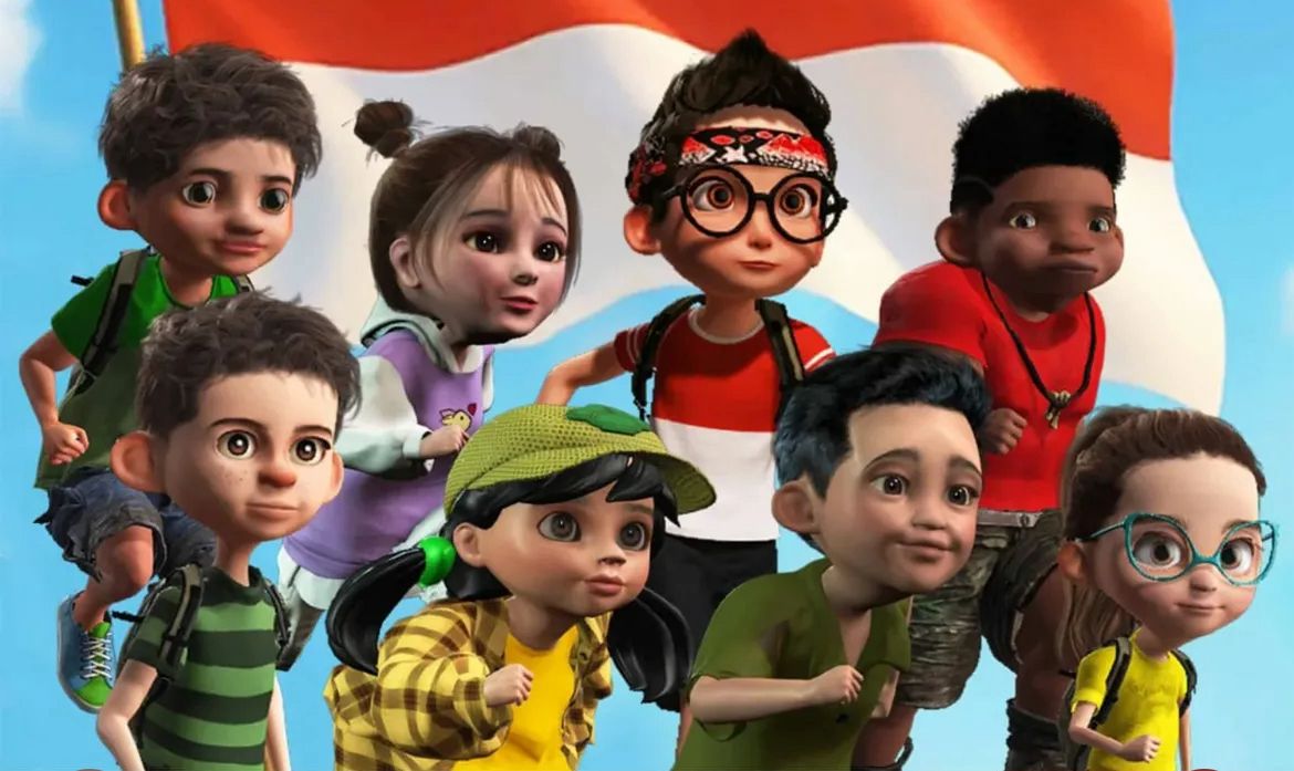 Film animasi Merah Putih: One for All yang dikritik warganet