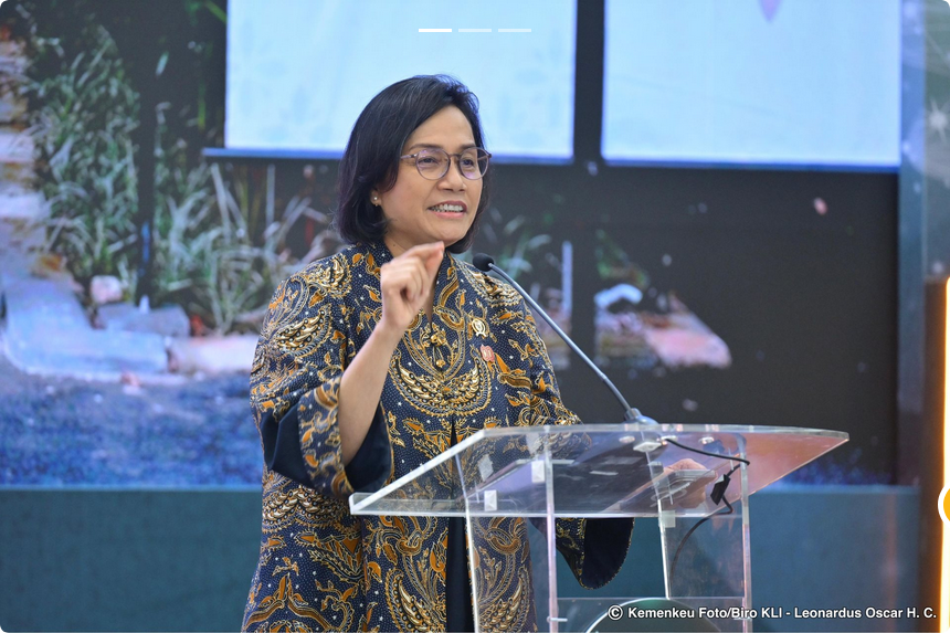 Menteri Keuangan (Menkeu) Sri Mulyani Indrawati