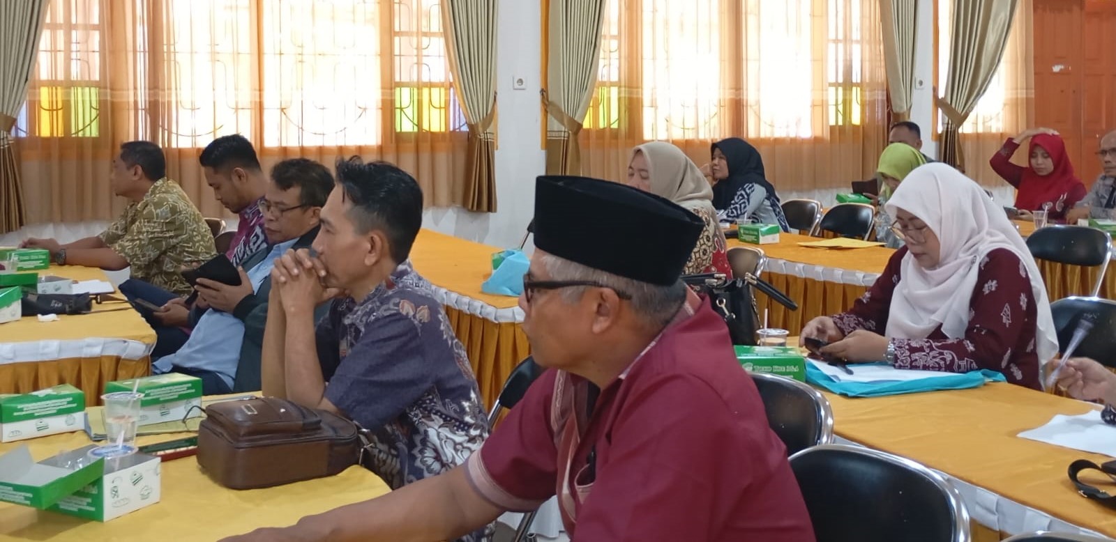 MKTAS NTB rapat koordinasi persiapan Kongres VII ATAS Indonesia di Aula SMAN 6 Mataram.