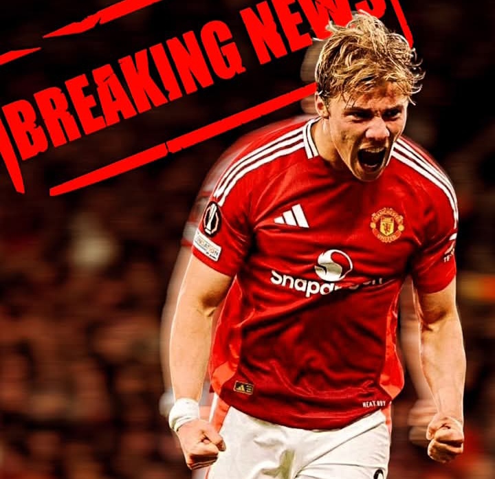 Rasmus Hojlund, striker Manchester United yang masih sukar didapatkan AC Milan.