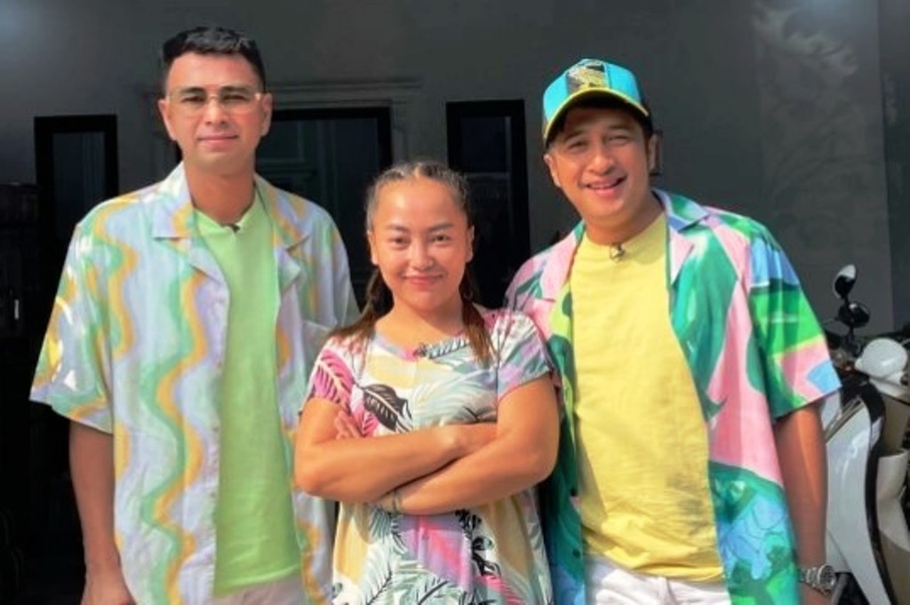 Bersahabat dan suka saling bantu selama di dunia hiburan, Mpok Alpa bersama Raffi Ahmad dan Irfan Hakim. (Instagram/@mpokalpa)