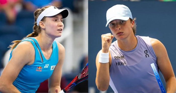 Elena Rybakina vs Iga Swiatek di semifinal Cincinnati Open. Duel panas menuju gelar WTA 1000 dan tiket ke Final WTA 2025.