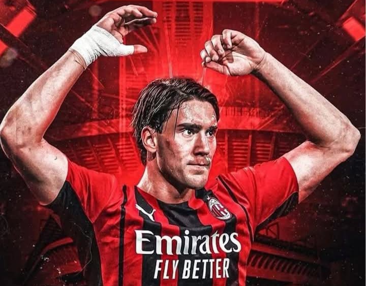 Dusan Vlahovic, pemain Juventus yang diminati AC Milan.