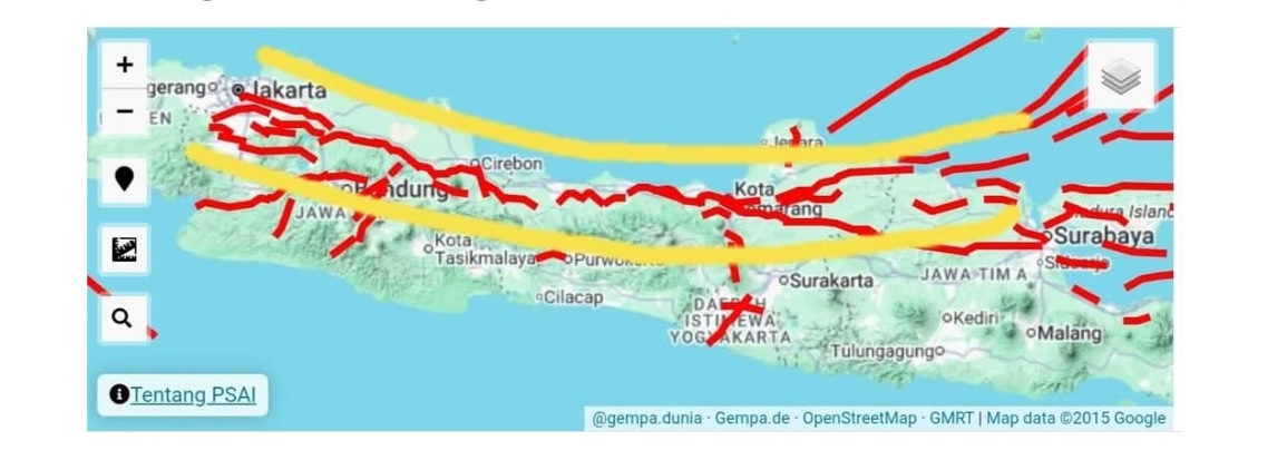 Wajah Pembangunan Jakarta dan Ancaman Gempa Sesar Baribis: Tantangan Kesiapsiagaan di Tengah Kepadatan Penduduk
