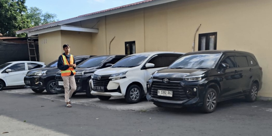 Inilah deretan mobil yang digadaikan ASN Bawaslu NTB berinisial LIA yang diamankan Satreskrim Polresta Mataram.