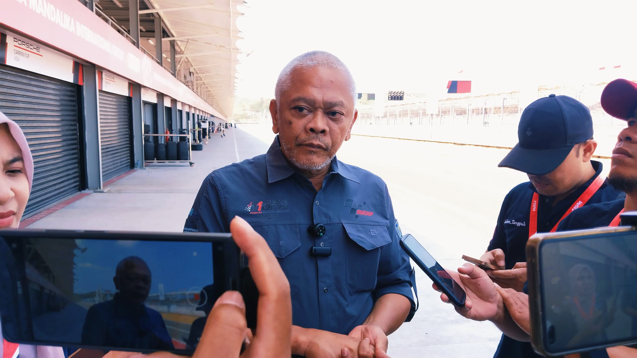 Priandhi Satria menyebutkan promotor sempat meragukan Sirkuit Mandalika jadi tuan rumah Porsche Carrera Cup Asia 2025