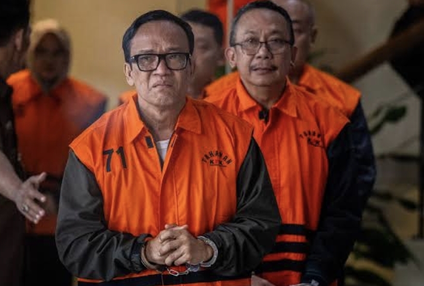 Immanuel Ebenezer bersama para tersangka lain ditahan untuk kepentingan penyidikan hingga 10 September 2025. (istimewa)